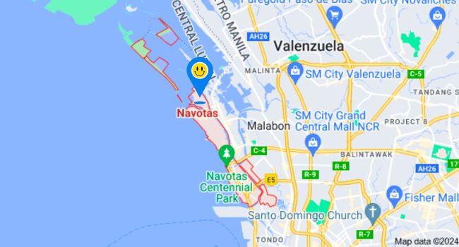 Navotas City Metro Manila Zip Code Map
