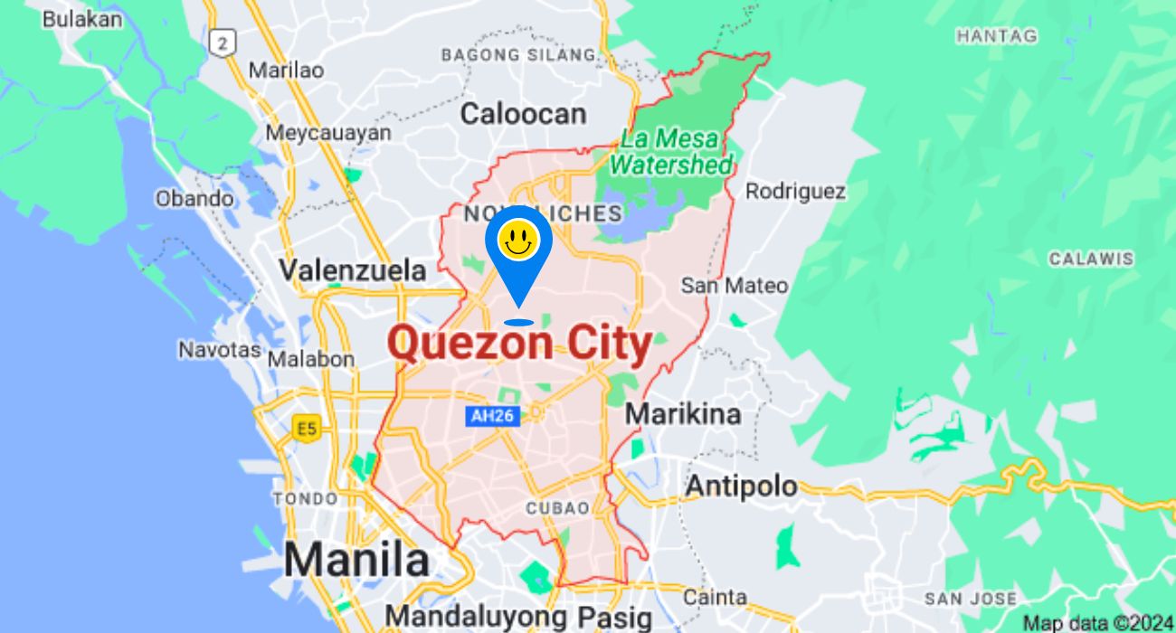 Quezon City Metro Manila Zip Code Map Quezon City Metro Manila Zip Code Map