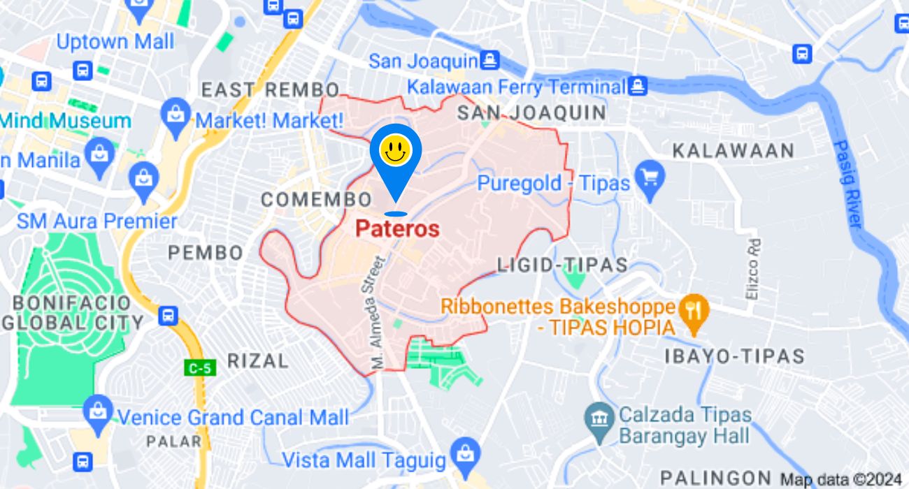 Pateros Metro Manila Zip Code Map