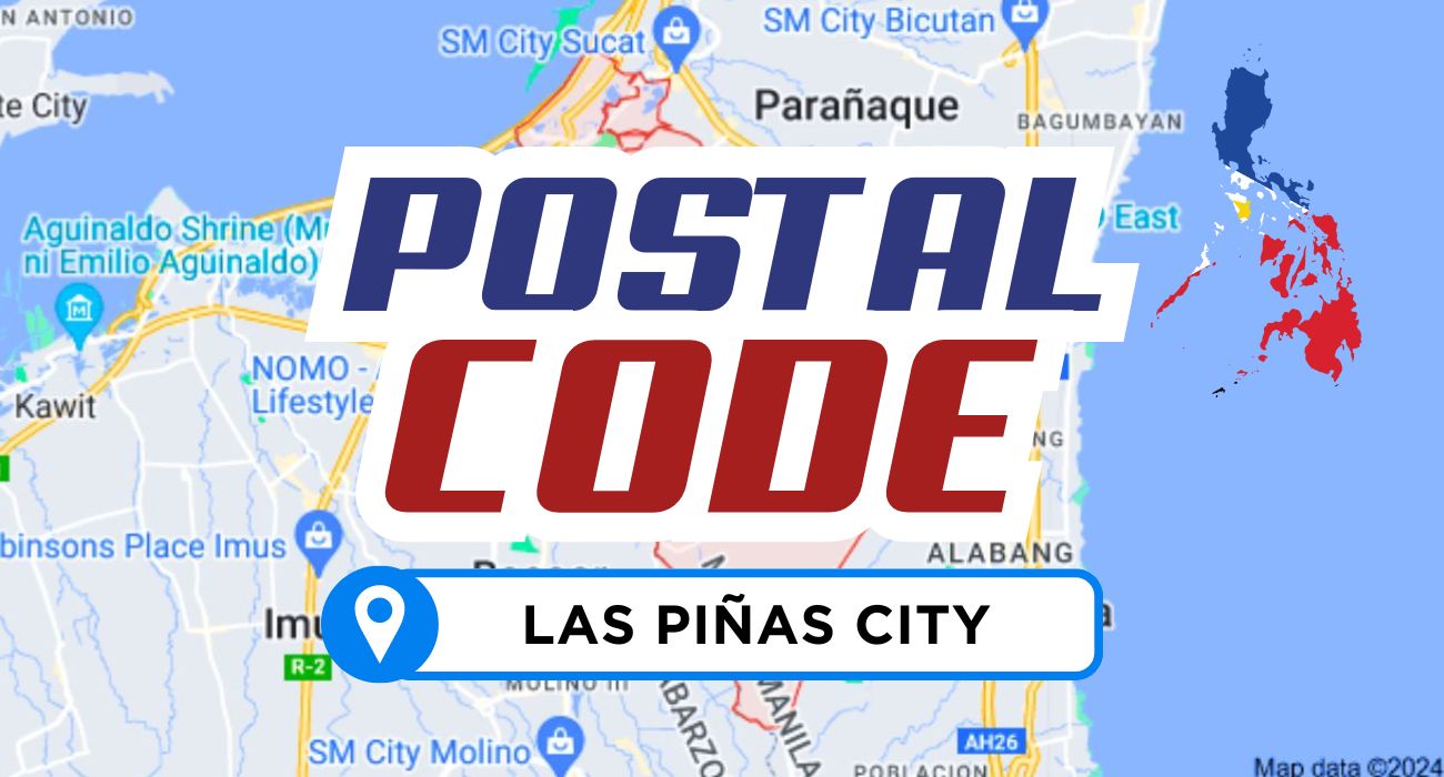 Zip Code and Area Code of Las Piñas, Metro Manila