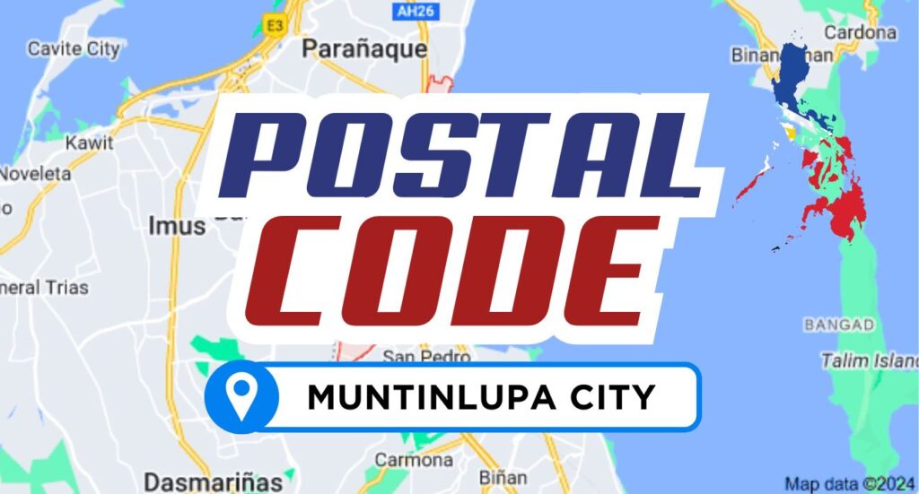 muntinlupa city metro manila zip codes