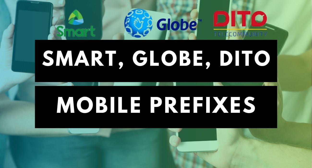 Smart Or Globe Mobile Network Prefixes 2024