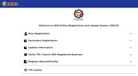 BIR TIN Number ID application