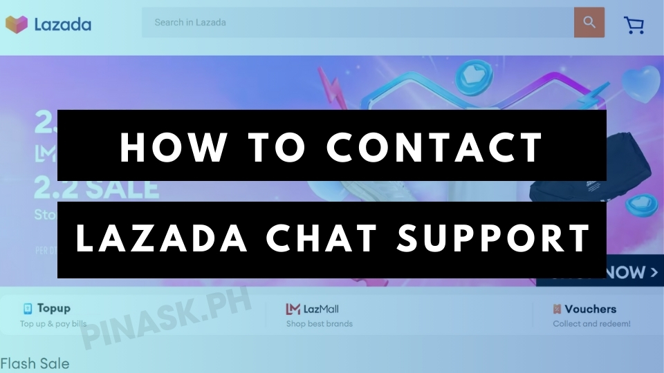 Contact Lazada Chat Support