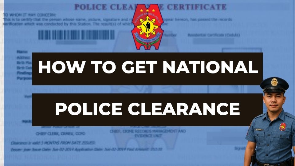 How to Get National Police Clearance
