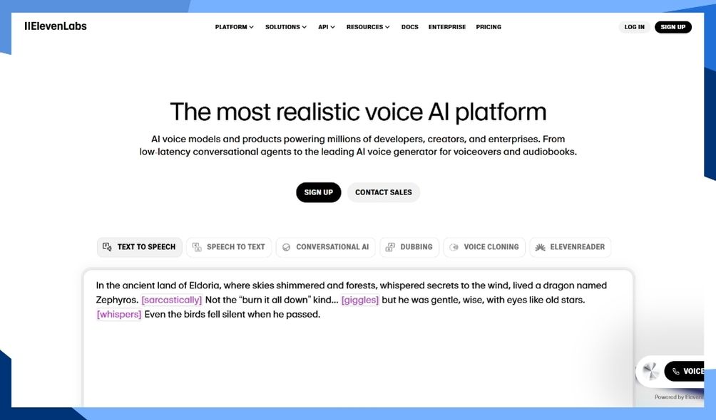 ElevenLabs Voice AI