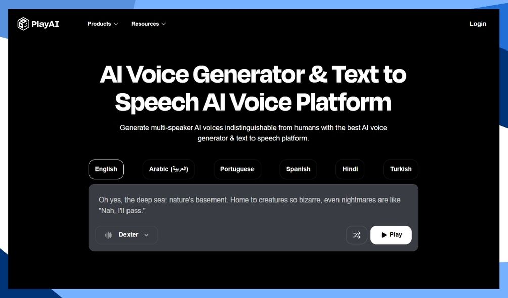 PlayHT Voice AI