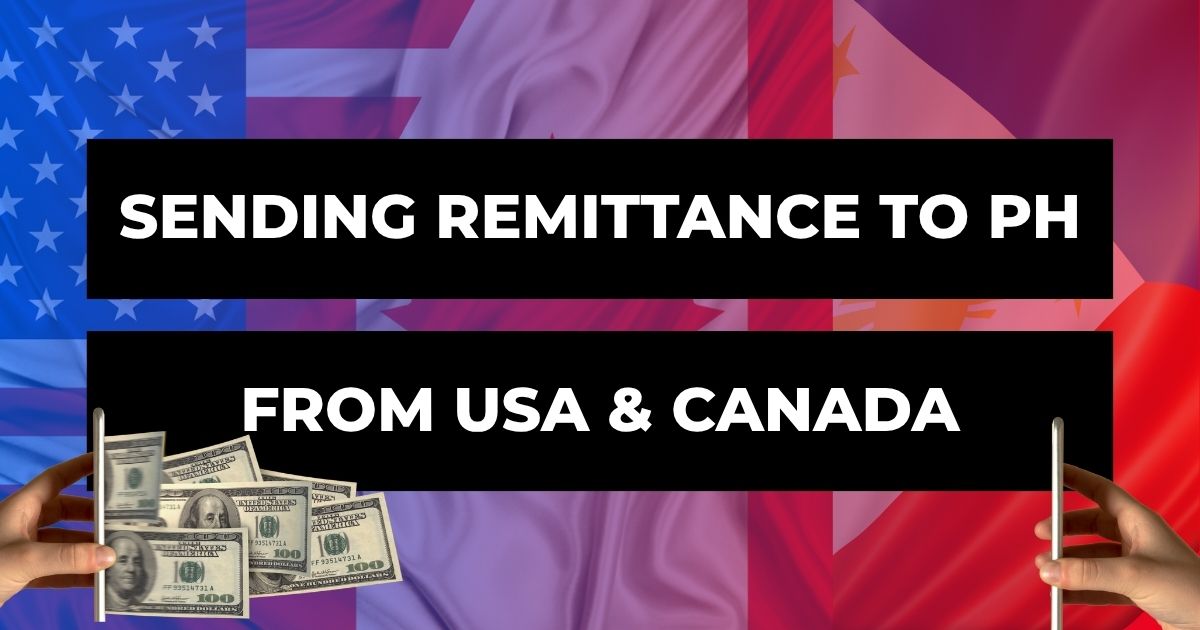 Send Remittance to the Philippines from the US or Canada